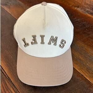 Swift Upside Down Lettering Hat Tan & Cream